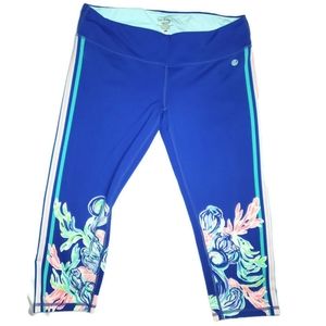 Lilly Pulitzer XL Luxletic Crop Leggings Jolena